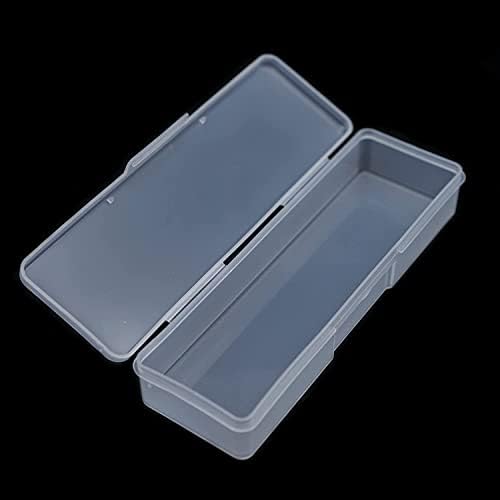 4PCS Plastic Storage Personal Box for Nail, Nail Implement Box (clear) - Image 5