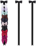 3 PCS Bow Holder for Girls Hair Bows, Ribbon Hair Clip Oraganizer Hair Barrettes Storage for Women,Wall Hanging Alligator Clip Hair Accessories Organizer Bedroom College Dorm Decor (Black-3pcs) by AOFLLU