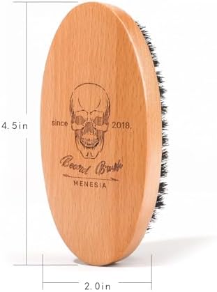 Soft Boar Bristle Beard Brush for Men - Image 5