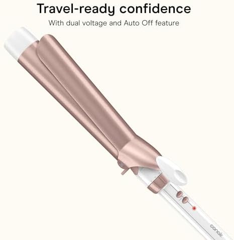 Conair Long Barrel Curling Iron, Double Ceramic, 1 1/2" Width - Image 6