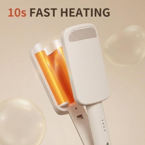 32mm Wavy Hair Curler, Deep Waver Hair Tool for Big Bouncy Curls (#A) - Image 5