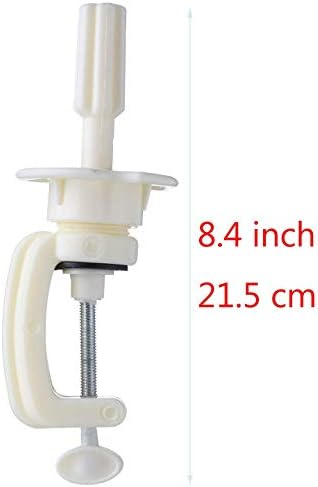 PERFEHAIR Mannequin Head Stand Desk Table Clamp Tripod Holder ,Styrofoam Wig Head Holder - Image 3