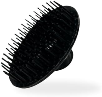 Hair & Scalp Shampoo Massage Brushes -Stimulating & Exfoliating Scalp Massager (Black, Dozen) - Image 2
