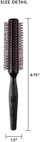 Cricket Static Free RPM 12 Row Round Hair Brush - Curling, Blow Drying, Detangling and Styling Wet or Dry, Suitable for All Hair Types (Pack of 3) - Image 4
