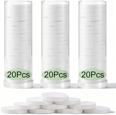 60 Pcs Compressed Towels - Refills for Most Hot Towel Dispenser by REITOW