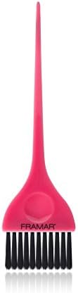FRAMAR Classic Hair Color Brush, Hair Dye Brushes For Hair Stylist – Pink by FRAMAR