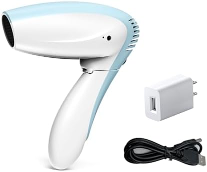 Cordless Hair Dryer - Cool Wind Battery Operated Blow Dryer by YONGYAO