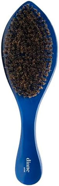 Diane Prestige Reinforced Boar Hard Bristle Curved Oval Wave Brush, D1747 by Diane