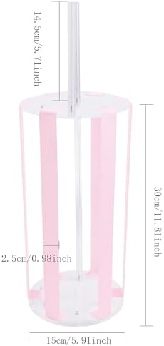 Bow Holder Bow Organizer for Girls,Baby Hair Clips Storage Stand, Rotatable Hair Accessory Organizer Rack for Baby Newborn Infant Toddler Kids (snzp-14-1) - Image 2
