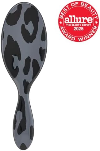 Wet Brush Original Detangler Hair Brush, Dark Gray Leopard (Safari), Ultra-Soft IntelliFlex Bristles, Detangling Bristles Glide Through Tangles (Wet & Dry Hair), Women & Men (Pack of 2) - Image 2