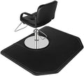OmySalon 4'x5' - 1/2'' Thick Salon Anti Fatigue Mat for Hairstylist Standing, Barber Floor Matt with Circle Cut Out for Styling Chair, Hair Cutting Hairdressing Equipment by OmySalon