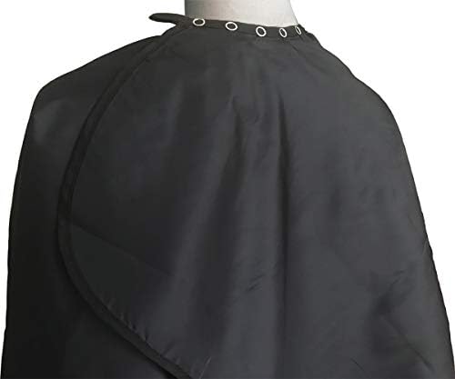 Barber Cape for Men, Haircut Cape with Snap Closures, Professional Salon Cutting Cape, Large Waterproof Hairdressing Cape Gown Apron for Hairstylist- 63”× 56”(Poster) - Image 2