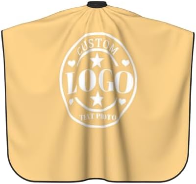 Custom Barber Cape Customized Haircut Capes Logo Text Photo Salon Hairdressing Apron for Home and Barbershop - Image 2