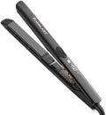 Annlary Hair Straightener 1 Inch Flat Iron and Curler 2 in 1 Titanium Ceramic Ionic Dual Voltage Straightener with Heat-Resistant Silicone, for Less Frizz, Shinier & Smoother by ANNLARY