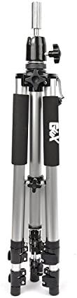 GEXWORLDWIDE GEX 63" Heavy Duty Mannequin Tripod Stand for Wig Cosmetology Training Practice Doll Manikin Head Tripod Wig Stand With Travel Bag (Silver) - Image 6