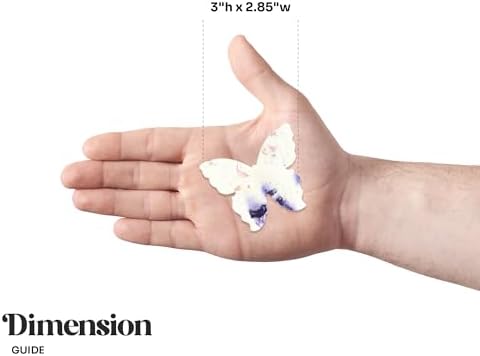 Wildflower Seed Paper - Set of 24 Purple Butterfly-Shaped with Envelope and Planting Instruction, Writable & Plantable Gift for Mom and Plant Lover, Ideal for Wedding, Memorial, Baby Shower - Image 3