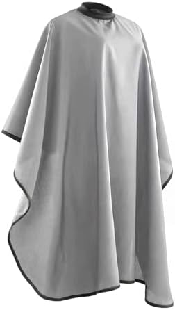 Professional Salon Barber Cape, Waterproof Polyester Hair Cutting Cape, Silicone Neckline, Snap Button Colla, Extra Large by Unknown