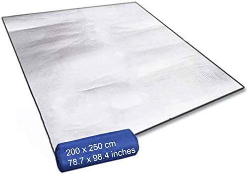 Foam Sleeping Mat, Aluminum Insulated Camping Pad for Tent Floor - Image 7