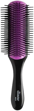 Diane Nylon Pin Styling Hair Brush for Detangling, Separating, Shaping and Defining Wet Thick or Curly Hair, Glides Through Tangles with Ease by Diane