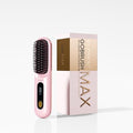 Flown® Original Go Brush MAX - No Damage Heat Brush USB-C Charger (Pink) by Unknown