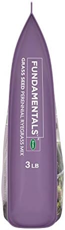 Fundamentals by Scotts Grass Seed Perennial Ryegrass Mix, Ideal for Sunny, High Traffic Areas and Erosion Control, 3 lbs. (Pack of 6) - Image 3