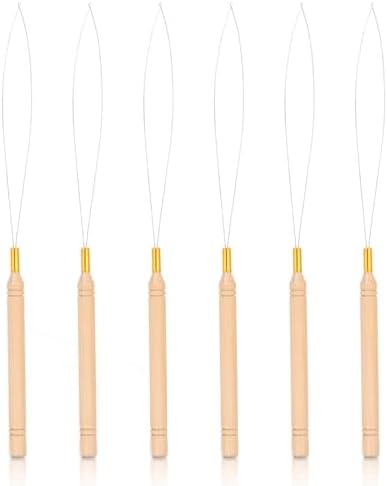 Vlasy 6PCS Hair Extension Tools Loop Needle Threader Hair Beader Tool by Vlasy