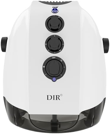 DIR Professional Salon Hooded Hair Dryer Free Standing with Roller Wheels - Hydra - Image 2