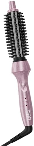 DAN Curling Iron Brush,Heated Curling Brush,CurlingBrush for Short Hair,Heated RoundBrush,SmallBrush Curling Iron,Curling Hairbrush by DANTECHNOLOGY