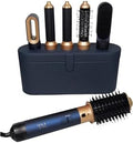 Tress Master 6-in-1 Hot Air Styler & Hair Dryer – Coanda Airflow, Ionic Tech 1000W 110V – 3 Settings: 2 Curling Barrels, Volumizing Brush, Straightener, Hot Comb + Travel Case | No Extreme Heat Damage by Unknown