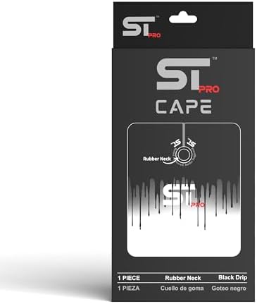 Supreme Trimmer Premium Barber Cape w/Rubber Neck | Waterproof, Polyester Cape; Salon, Barber & Home Use - Image 5