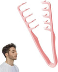 Texture Comb Wide-Tooth Hair Styling Comb for Root Lift,Pink by Yoandoy