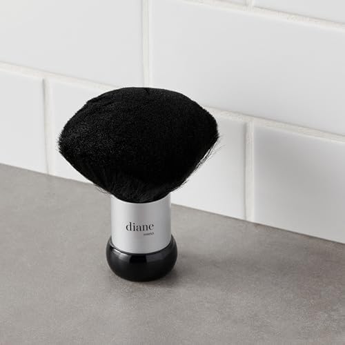 Diane Neck Duster Brush for Hair Cutting, Soft Nylon Bristles, 5" - Image 4