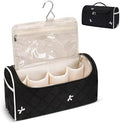 Quilted Hair Tools Travel Bag, Cute Portable Organizer Case with Hanging Hook, Compatible with Dyson Airwrap Styler,Hair Curler Accessories by idoltimes