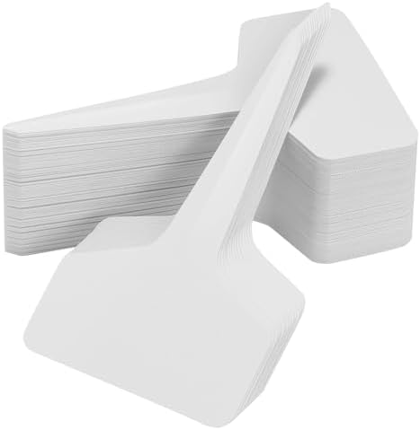 500 PCS Plant Labels T-Shape, 4 Inch Potted Plant Name Tags Plastic, White - Image 7