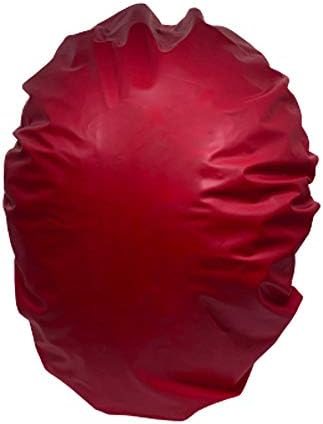 ELEBOX Premium Collection Super Jumbo Shower Cap Red - Image 5