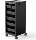 TASALON New Salon Trolley Cart with Wheels for Extra Storage by TASALON