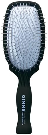 Gimme Beauty Metal Bristle Brush, Stainless Steel Bristles by GIMMEBeauty