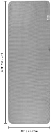 POLYTE 430 GSM Poly Blend Microfiber Quick Dry Waffle Bath Towel, 30x60 in - Image 3