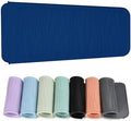 Silicone Heat Resistant Travel Mat Pouch for Hair Styling Tools (Navy Blue, 1 Pack) by EIOKIT