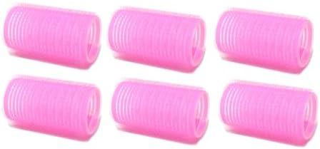 Medium Cling Stick Hair Curler Self Holding Rollers 6 Count - Image 2