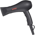 Mini Travel Hair Dryer 1000 Watts for RV & Pouring Art Lightweight Ceramic Ionic Blow Dryer Compact Size Plus Concentrator Black by MHD