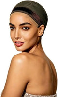 Lace Wig Grip Cap with Lace Edges for Glueless Wig, Reusable No Slip Wig Caps for Women with Velvet Grip Band, Adjustable Wig Cap for Natural Hairline to Keep Wigs in Place by PrudenpHair