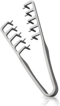 Textured Styling Comb for Men | Volumizing & Wide Tooth Comb | Fluffy Texture Styling Tool | Quad Miracle Comb for Hair Men (Grey, Large) by shimsol