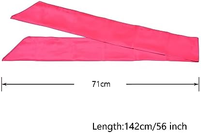 Wig Grip Band Soft Satin Scarf Fashion Headbands for Lace Frontal Wigs Fixing, Makeup, Sports, Yoga, Facial (1 Pcs, Pink) - Image 3