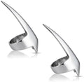My Hair Tools Hair Parting & Sectioning Ring – Stainless Steel Finger Braiding Pick Tool for Dreadlocks, Wigs, Weaves, Hair Extensions – Quick Install Styling Tool for Salon & Home Use (2pcs Silver) by MyHairTools