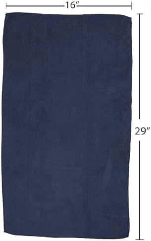 Fromm Softees Microfiber Salon Hair Towels for Hairstylists, Barbers, Spa, Gym in Navy, 16" by 29", 10 count Perfect Hair Care Towel for Drying Curly, Long, Wavy Hair - Image 5