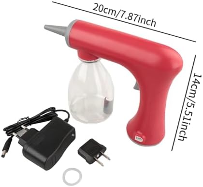 Perming Foaming Machine Perm Bubble Styling Tool Fine Foam Effect Compact PP Material Suitable for, Red 300ml - Image 3