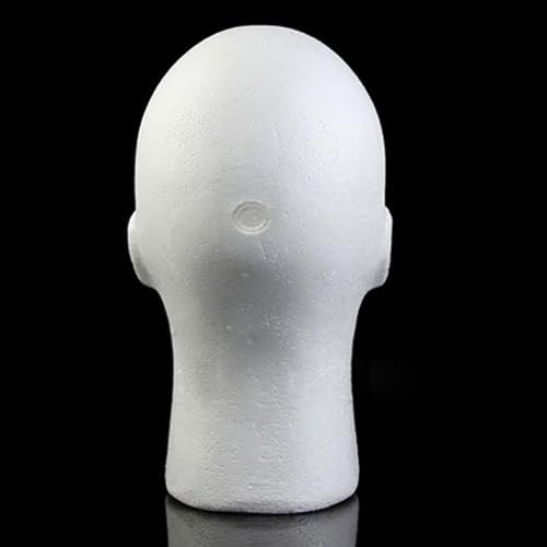Male Foam Mannequin Head Model Hat Wig Jewelry Holder - Image 6