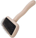 Chris Christensen Karben II Slicker Brush for Dogs, Groom Like a Professional, Ideal For All Coat Types, Remove Shedding Coat, Tangles and Dead Undercoat, 17 mm Stainless Steel Pins, Small by ChrisChristensen