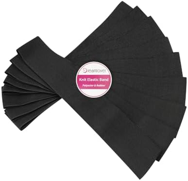 Dreamlover Elastic Band for Sewing, Black, 2 Inch x 6 Yard by Dreamlover